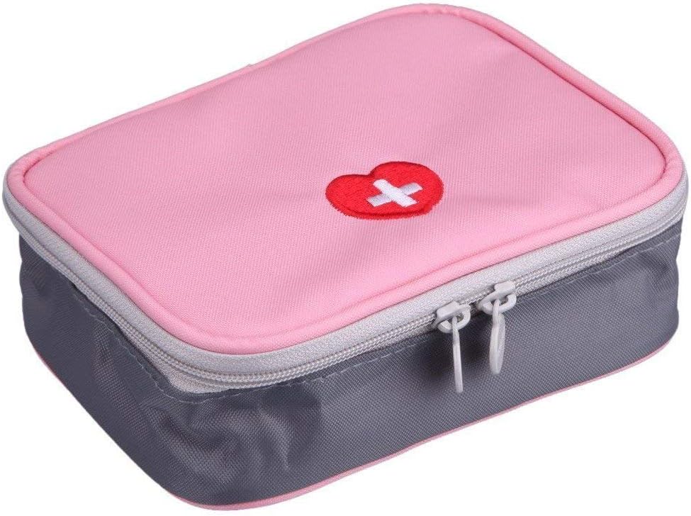 AKUGA Conitale Medicine Mini Pouch Small First Aid Pouch Pills and Other Medical Storage Package Container for Outdoor Activities Sports Camping Hiking Emergency Multi Color