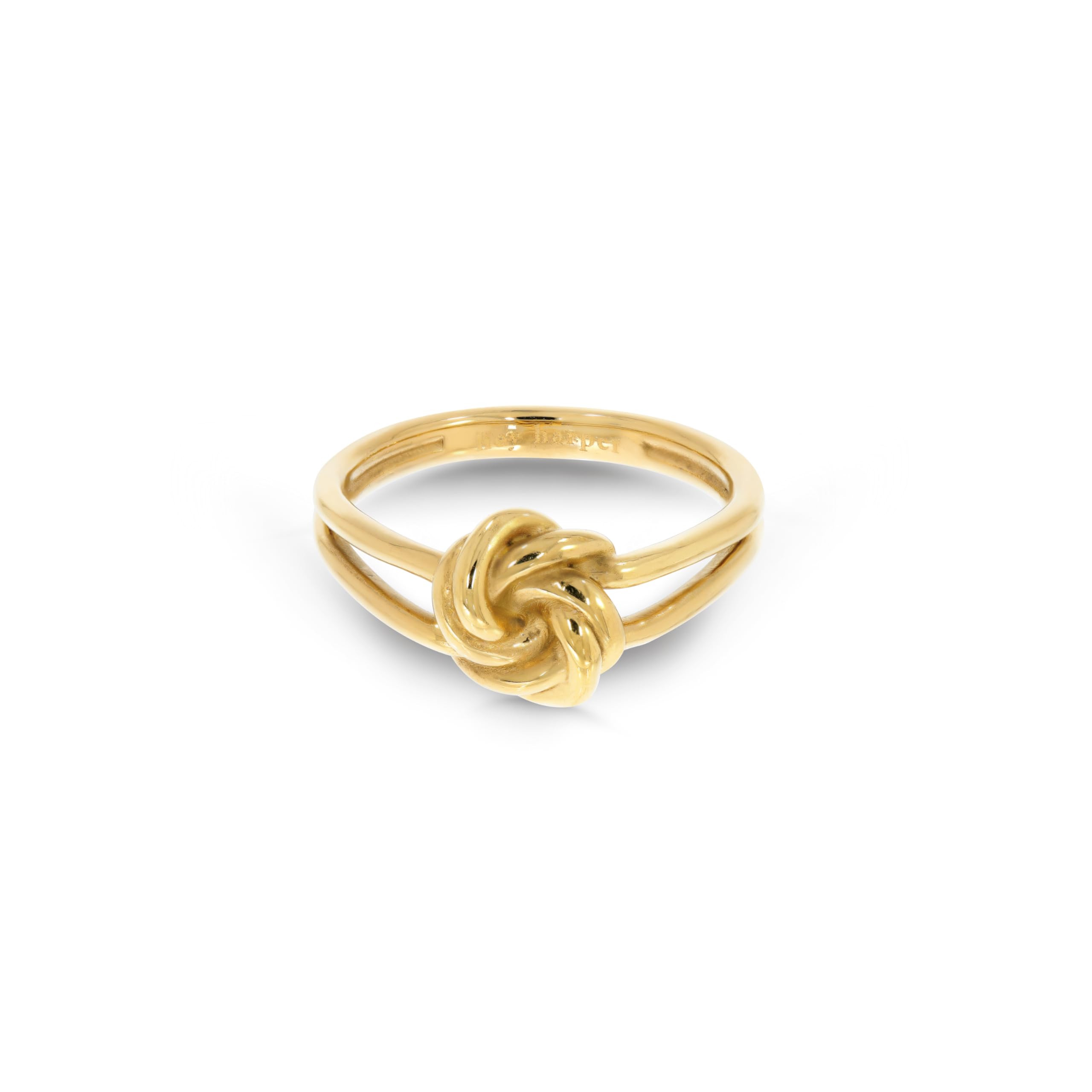 Hey Harper Gold Ring for Women - Gold Plated Stacking Waterproof &amp; Sweatproof Jewerly Ring - Everday Non Tarnish Cute Fashion Circle Rings