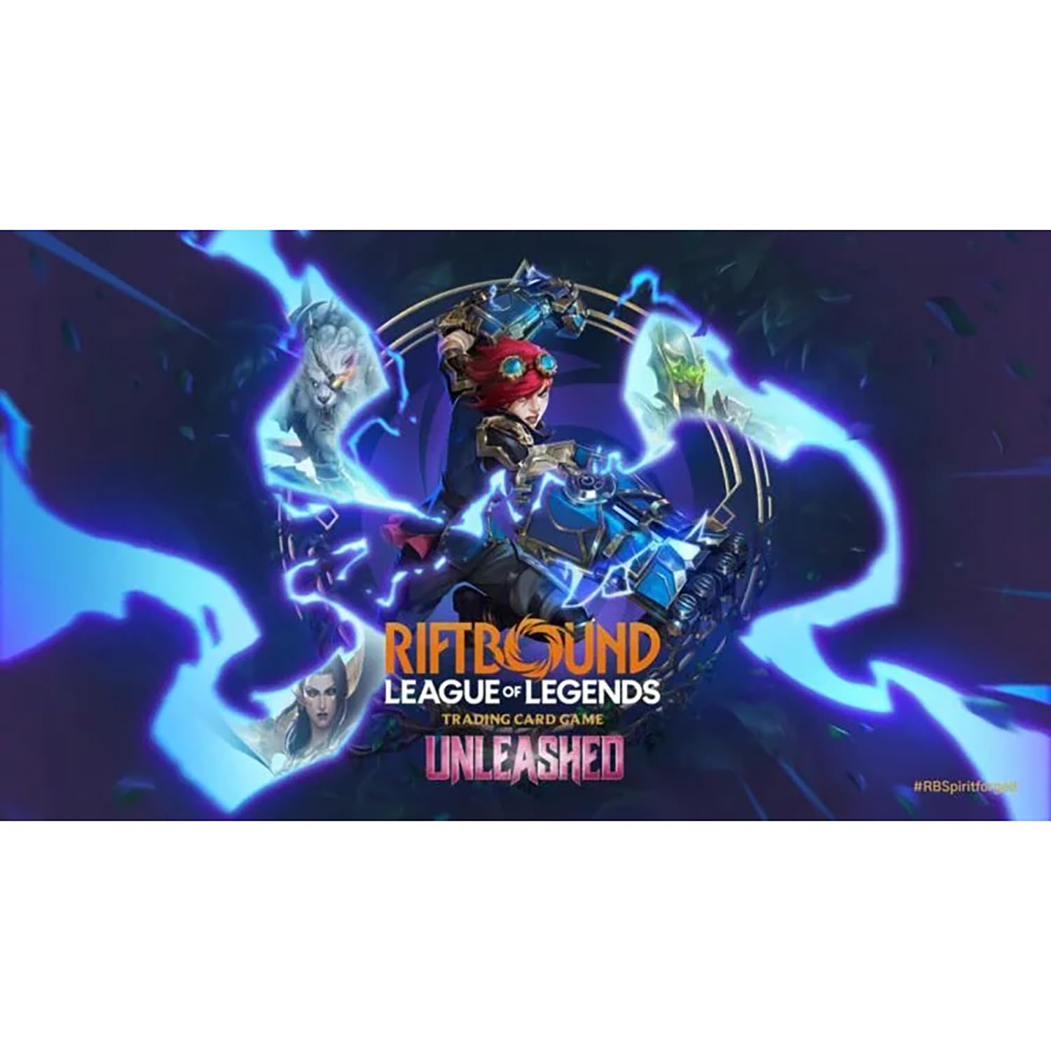 League of Legends TCG Unleashed - Booster Display - 24 sobres de refuerzo (14 cartas cada uno), juego de cartas coleccionables de construcción de mazos, surtido al azar