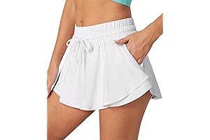 Tennis Skorts: Women's Flowy Athletic Shorts with Pockets