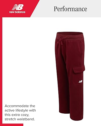 Miniatura 5 de New Balance Active Girls Sweatpants Set - 2 Piece Short Sleeve Active T Shirt and Jogger Girls Pants with Pockets (7-16)