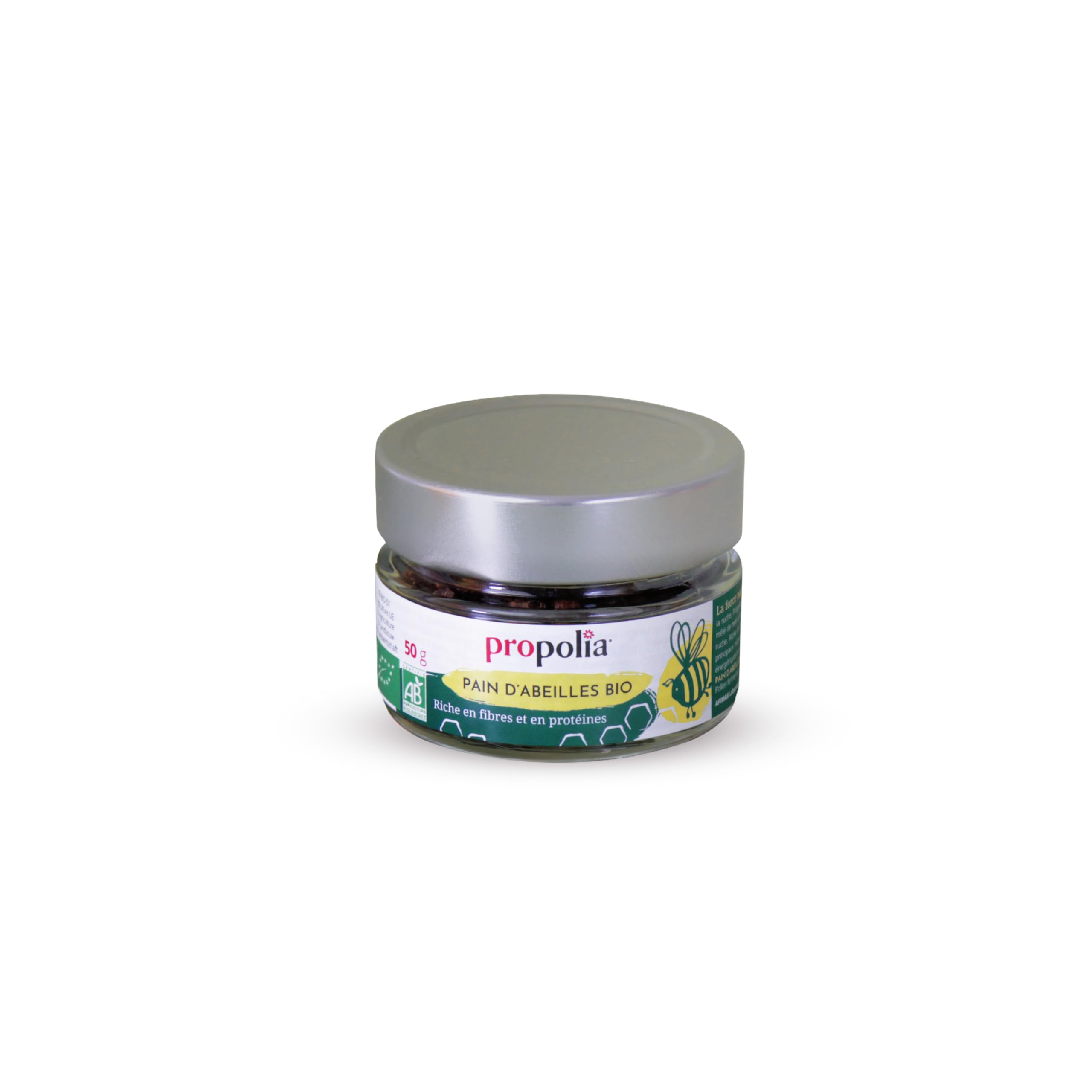 PROPOLIA - Bio - Pain d'abeilles - 100% pollen fermenté - Système immunitaire, Digestion et Vitalité - 50g