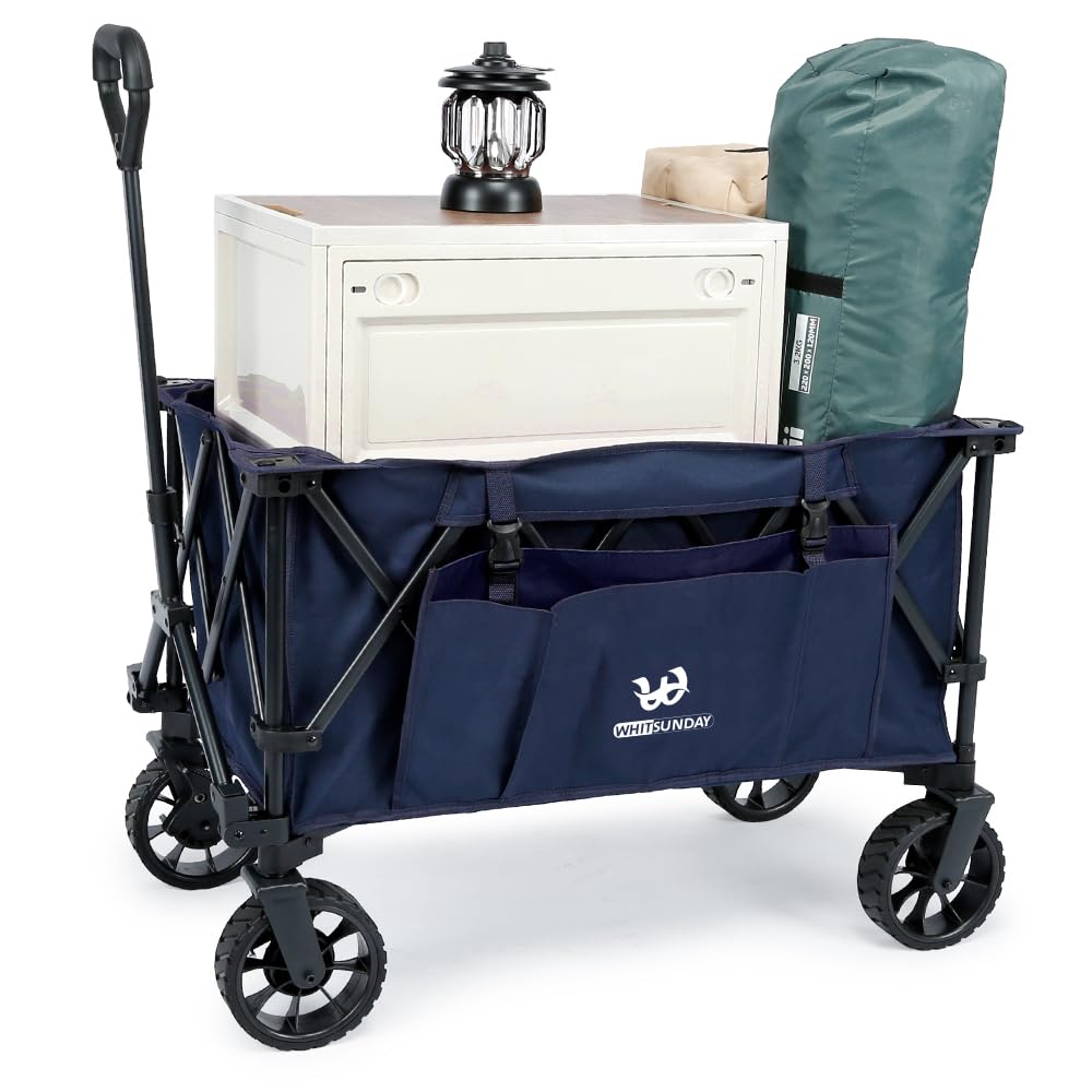 SUC-chariot Pliable Chariot Utilitaire Pliable 55L 176LB Portant Des