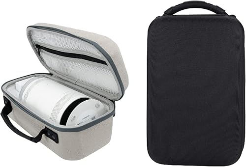 Hounyoln Funda rígida para Samsung The Freestyle Proyector portátil inteligente Freestyle, caja de almacenamiento de protección completa de 360, disponible en Yaxa Colombia