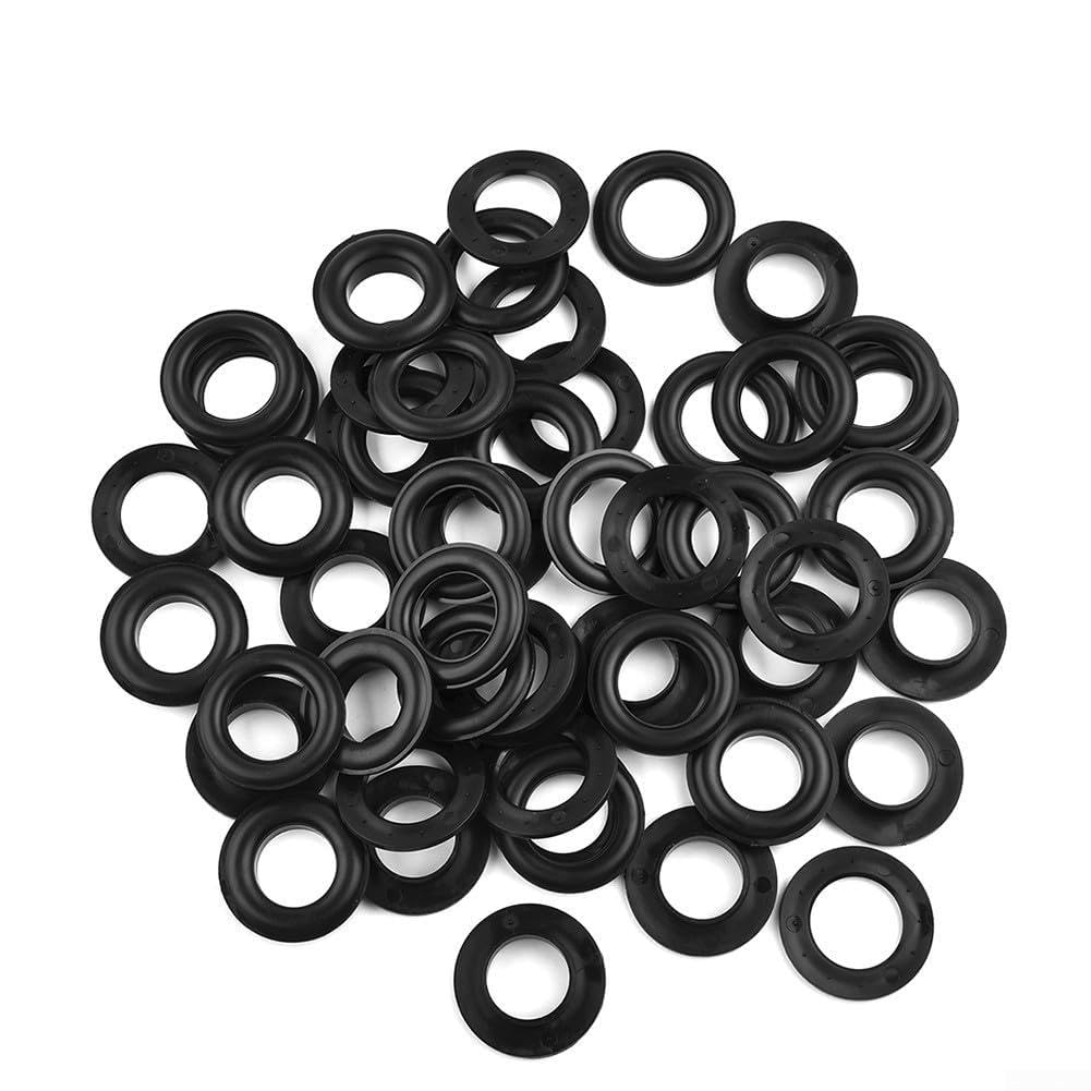 Kit di occhielli a pressione in resina, interni regolabili, esterno 15 mm, esterno 28 mm, chiusura per foro dell'aria in plastica, autobloccante, maschio femmina, per riparazione teloni, tende da sole
