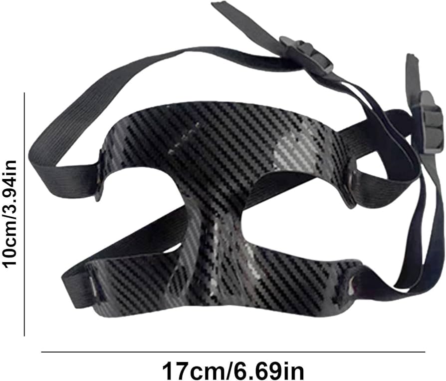 Amazon.co.jp: 骨折した鼻用ノーズガード - 調整可能なフェイスガード