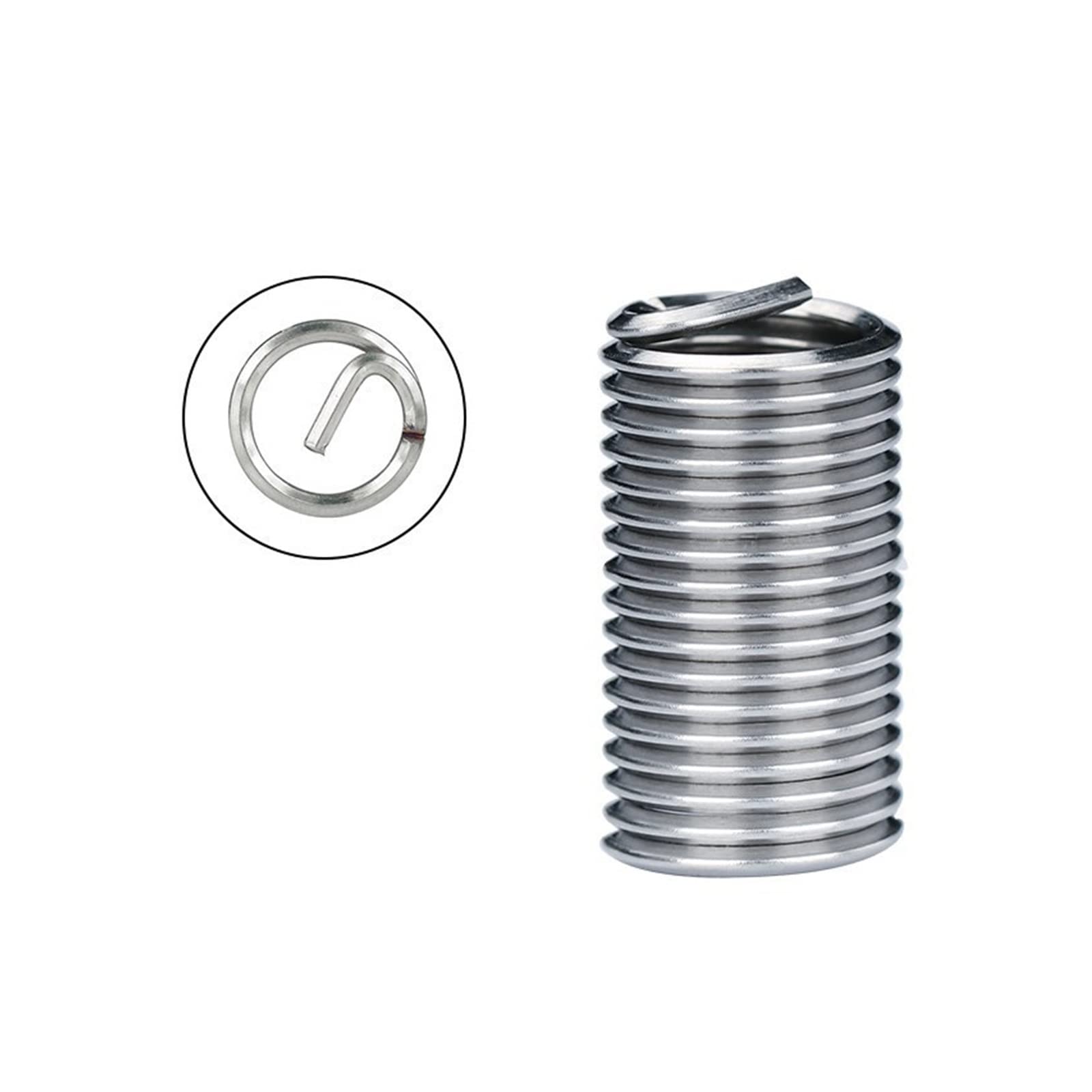 10pcs M14X2 M14x1.5 Threaded Insert Stainless Steel Thread Repairing Tool Helicoil Screw Thread Repair Kit Threading Tools (Color : 10pcs Set 3.0D)