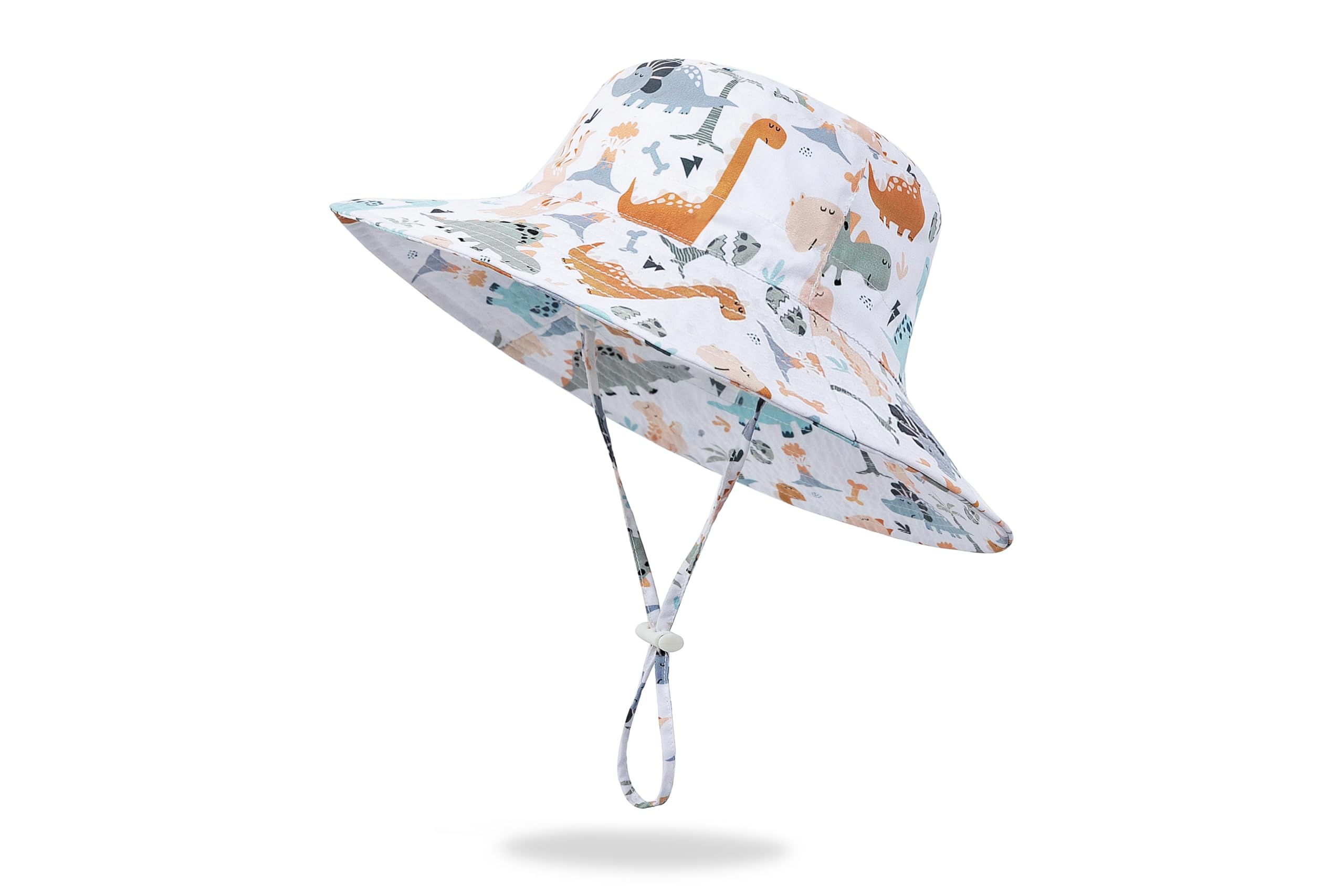 Sombrero de sol para bebé, sombrero de ala ancha, sombreros de playa para niños, protección solar UPF 50+ para niños y niñas — view 10