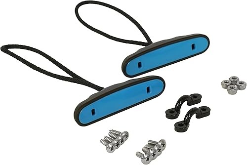 Miniatura 2 de Pelican Sport - Kit de asas de kayak - Azul eléctrico - Fuerte y duradero - Asas de transporte - Correas de nailon resistentes - Paquete de 2 -