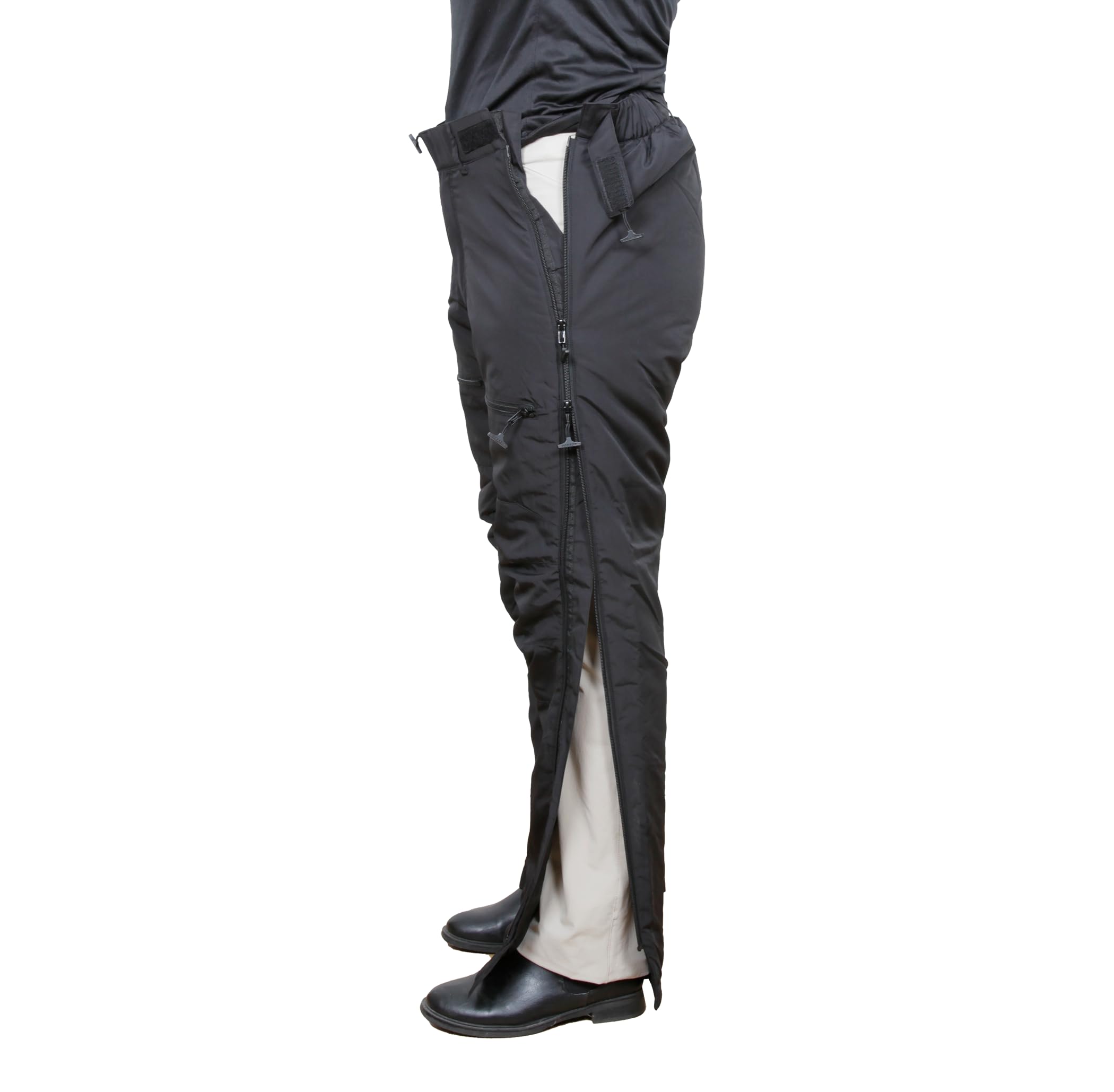 Dobsom Lily Reha Hose Damen – Gefütterte Winterhose, warm & bequem, mit durchgehenden seitlichen Reißverschlüssen & erhöhter Rücken