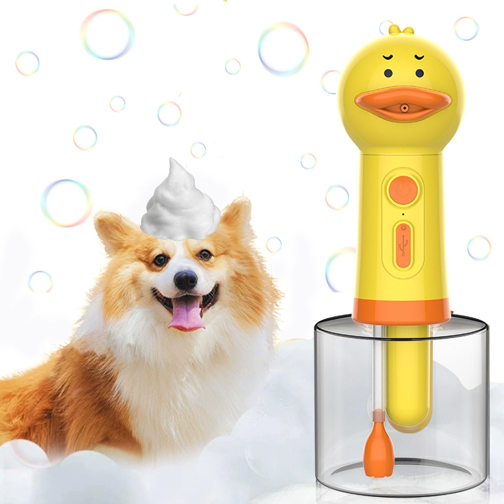 Amazon.co.jp: 犬用ソープディスペンサー 犬 シャンプー 泡立て器 犬
