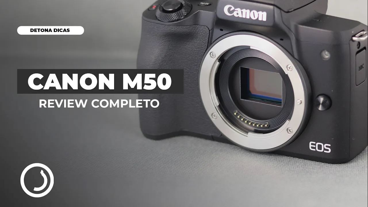 CANON 7543 Câmera Digital sem Espelho Eos M50 Mark Ii com Lente de