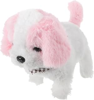 FOYTOKI Cachorro De Pelúcia Cachorro De Pelúcia Bicho De Pelúcia Cachorro De Pelúcia Para Crianças Cachorro De Pelúcia Robô Elétrico Interativo Cachorro De Pelúcia Cachorro De Pelúcia