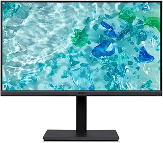 Monitor Acer Vero B247Y GBMIPRZX 23.8H” LED IPS 120Hz 85% de PCR Adaptive-Sync Pivô 90º Selo Energy star - Produto 9 mais recomendado com 5 estrelas