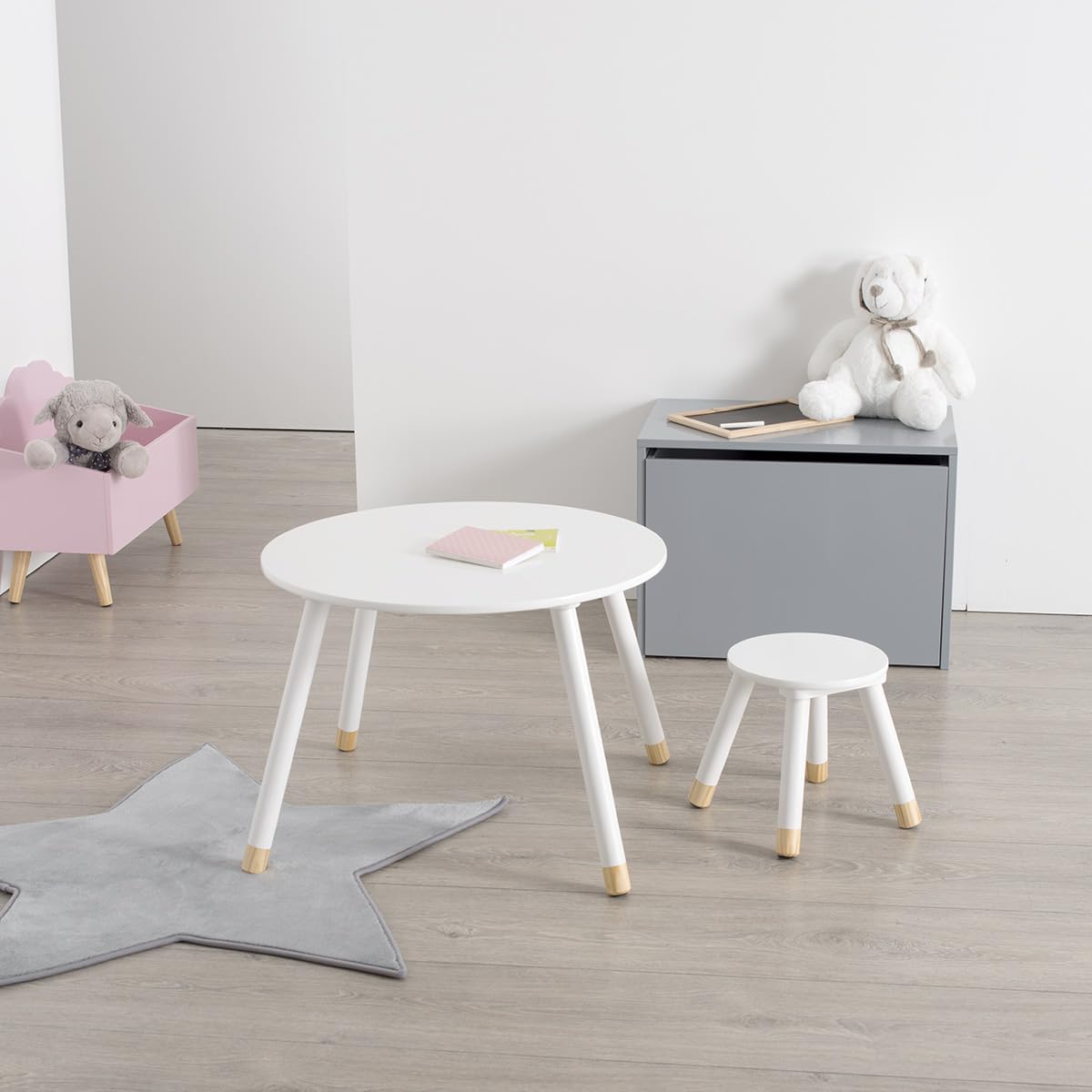 Atmosphera - Mesa Infantil 'Douceur' Blanca