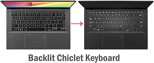 Miniatura 8 de ASUS VivoBook Laptop FHD de 14 pulgadas, AMD Ryzen 7 3700U, 12 GB DDR4, SSD de 512 GB, teclado retroiluminado, lector de huellas dactilares,