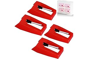 4 PCS Record Player Ruby Needles - Enhance Your Vinyl Experience