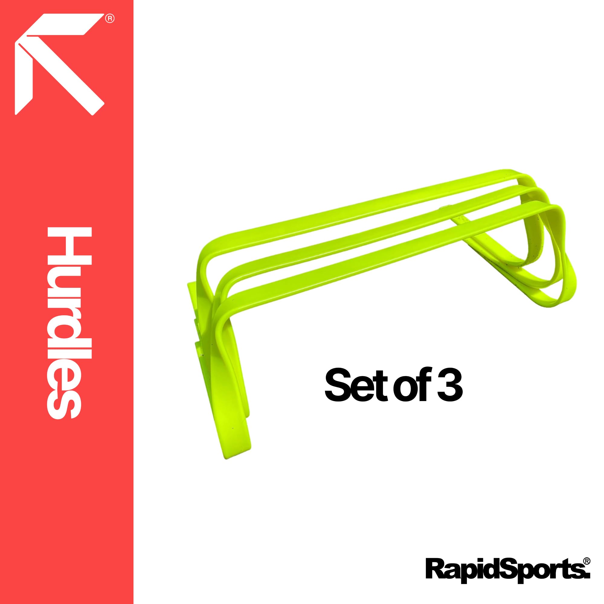 Fitness Health Speed Training/Agility Hurdles 6 pollici - Calcio Training ostacoli Agility Speed Training Equipment per calcio - Allenamento Sport Equipment