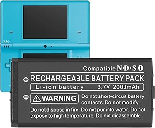 Replacement Battery TWL-003 [Upgraded] for Nintendo DSi Console TWL-001 Battery