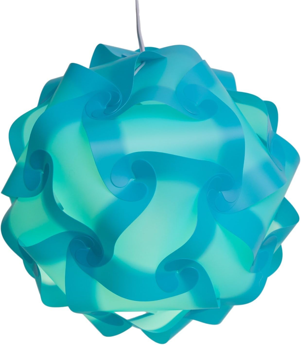 Infinity Lights - Puzzle Lamp Shade Kit (Aqua, Small)