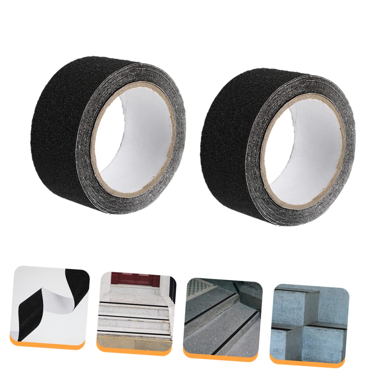 PRETYZOOM Resistant Stairs Tape Anti-Slip Traction Treads Waterproof and Tape for Home and Business