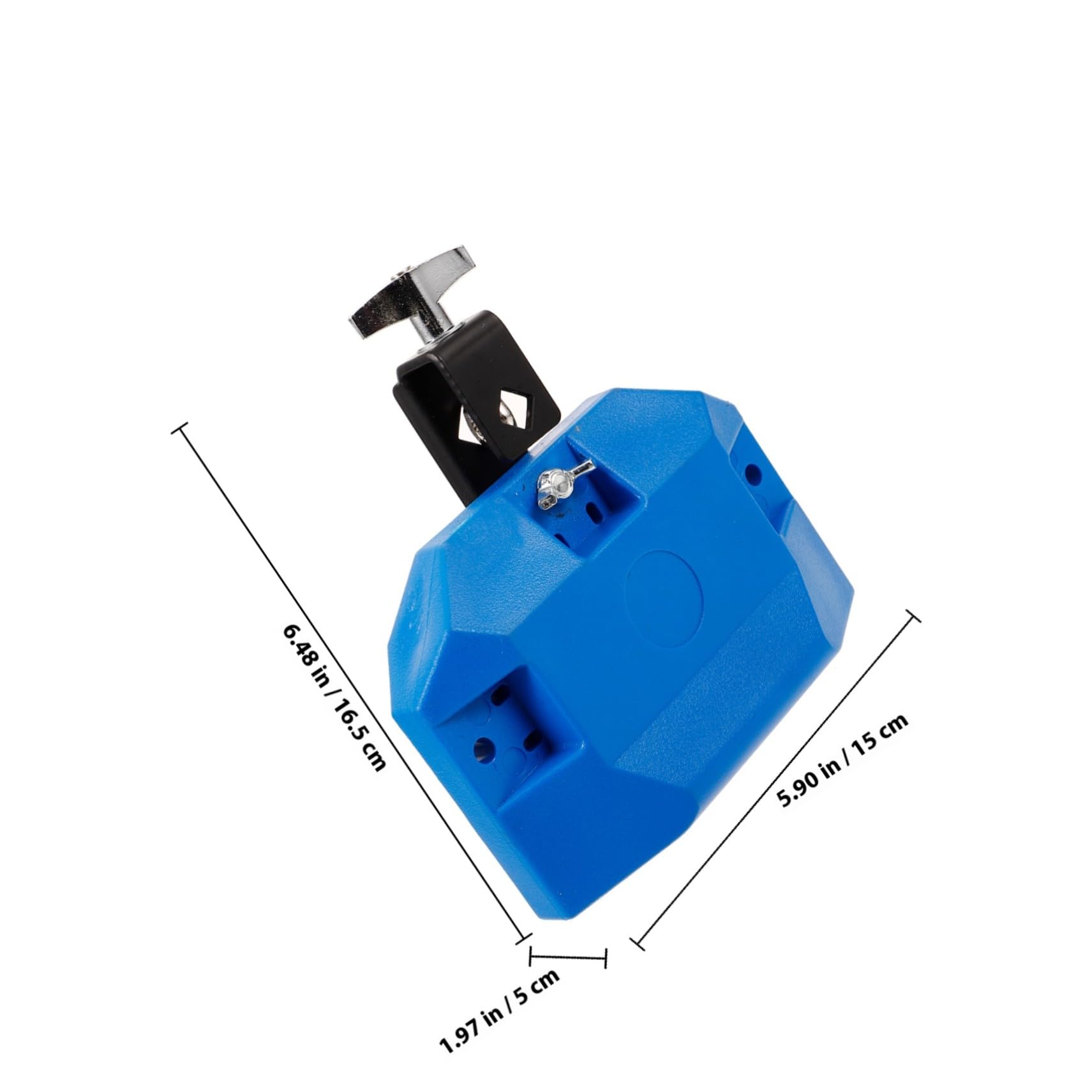 Cowbell Musicale Professionale Strumento Di Percussione Con Design Unico Facile Da Installare Suono e Delicato Per Musicisti e Insegnanti Di Musica Accessorio Per Batteristi e