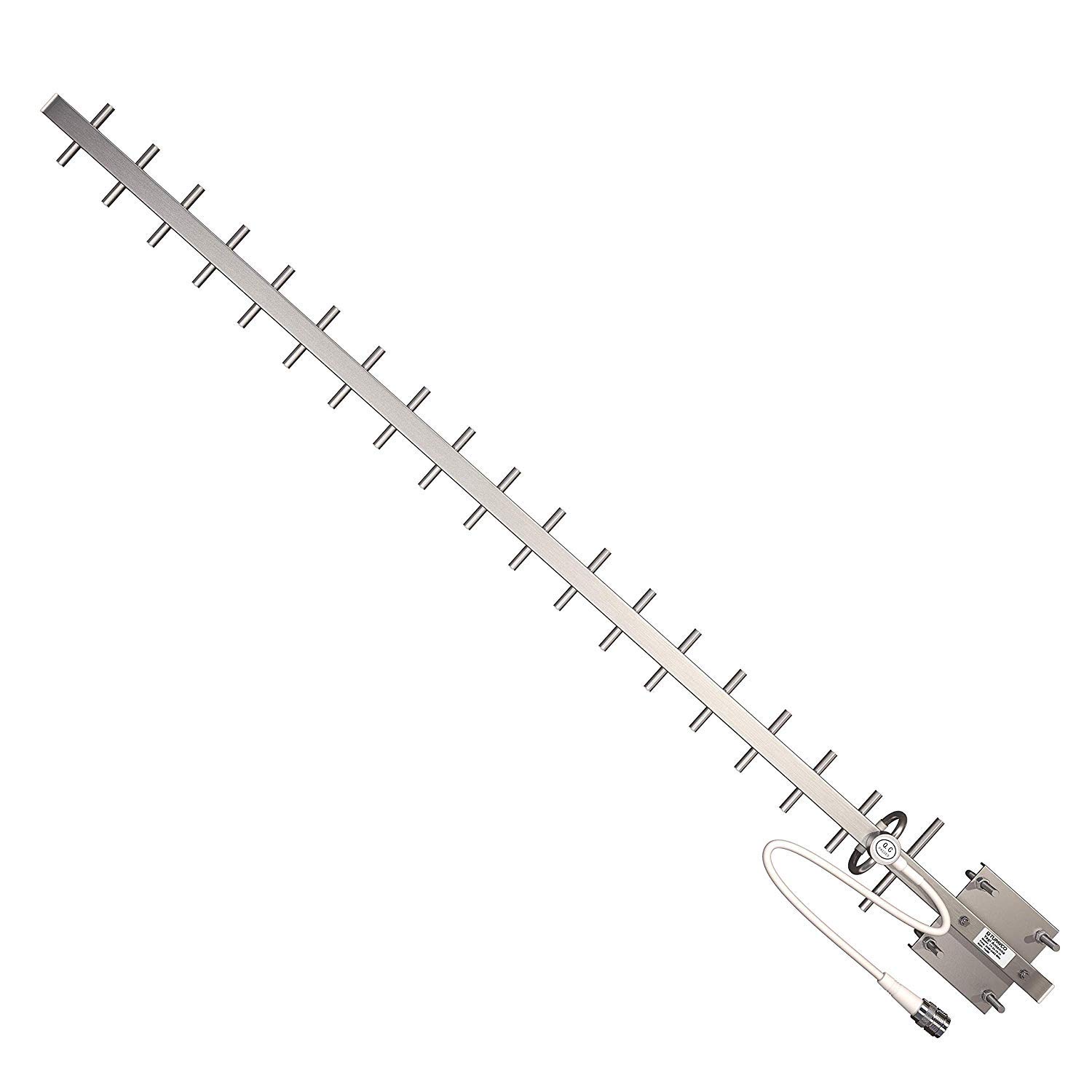 TP513 Yagi WiFi Antenne 2.4GHz 17dBi Angle H: 25 ° V: 24 extérieure directionnelle Rouge sans Fil