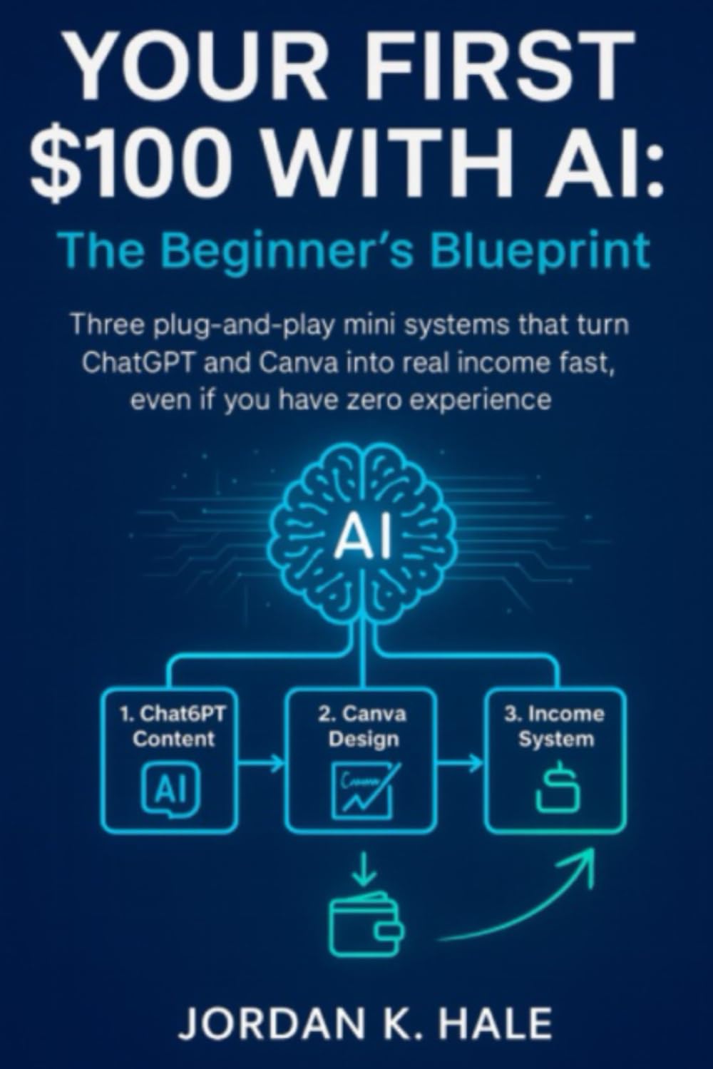 Your First $100 With AI: The Beginner’s Blueprint: Three Plug-and-Play Mini Systems That Turn ChatGPT and Canva Into Real Income Fast, Even If You Have Zero Experience