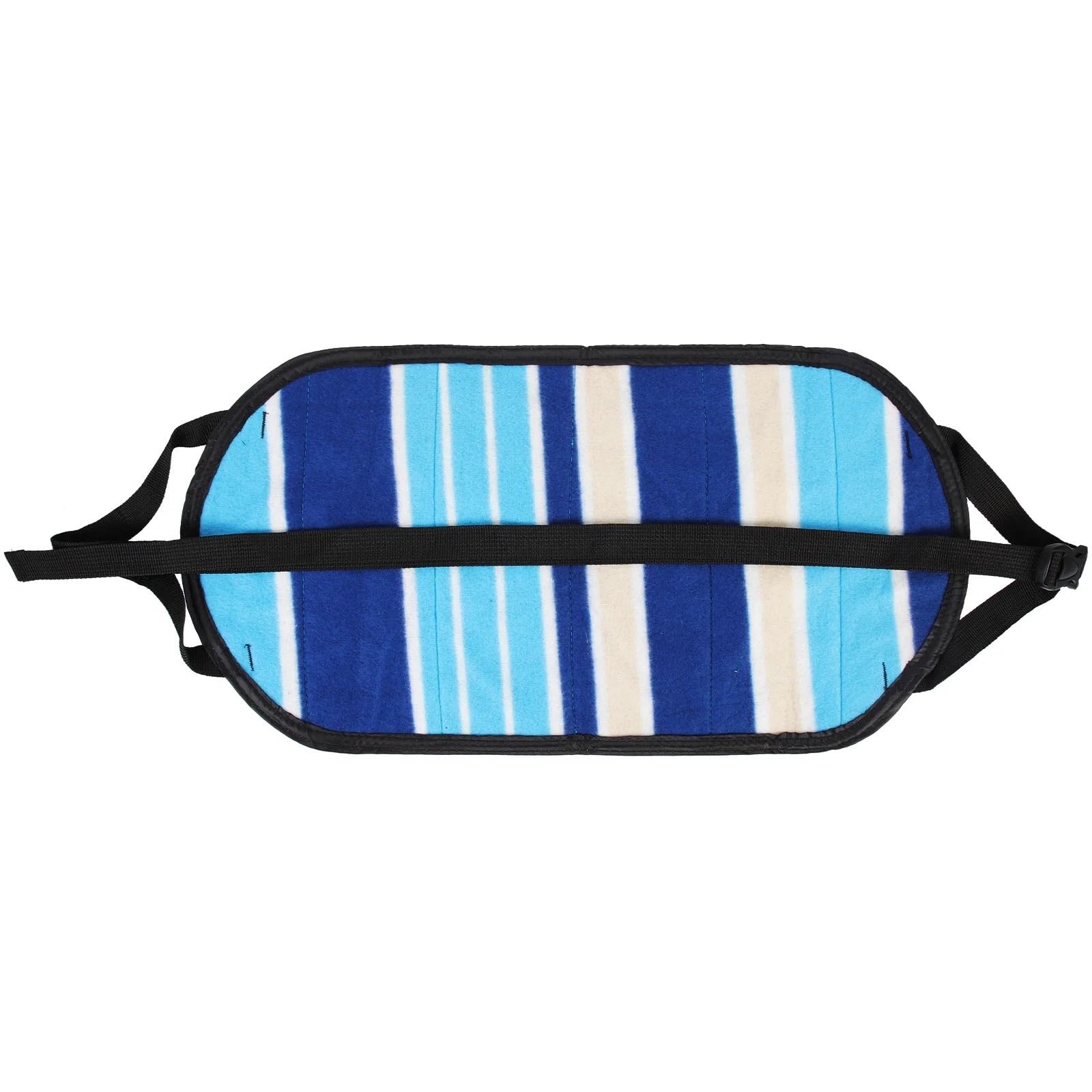 Tappetino da Viaggio Poggiapiedi for Aereo Supporto for Amaca Scrivania da Altalena Accessori for Gambe for Auto Amache Regolabili(Blue)