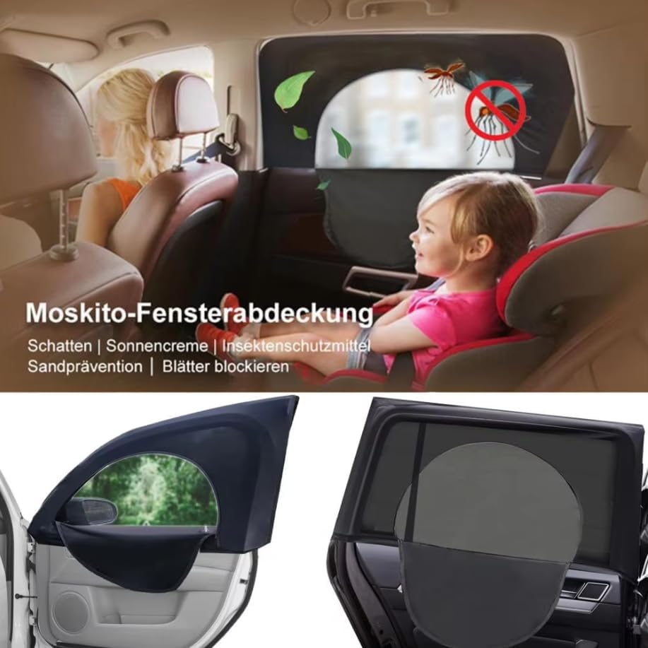 Parasoles de coche para Ford Mondeo MK4 Adiós al calor y ventanillas funcionales 7
