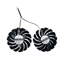 KIKIFAN 2pcs 87mm PLD09210S12HH 1660 Super GPU Fan for MSI GeForce GTX 1660 Super 1660Ti RTX 2060 Ventus XS OC Cooling Graphics Card Fan gallery image