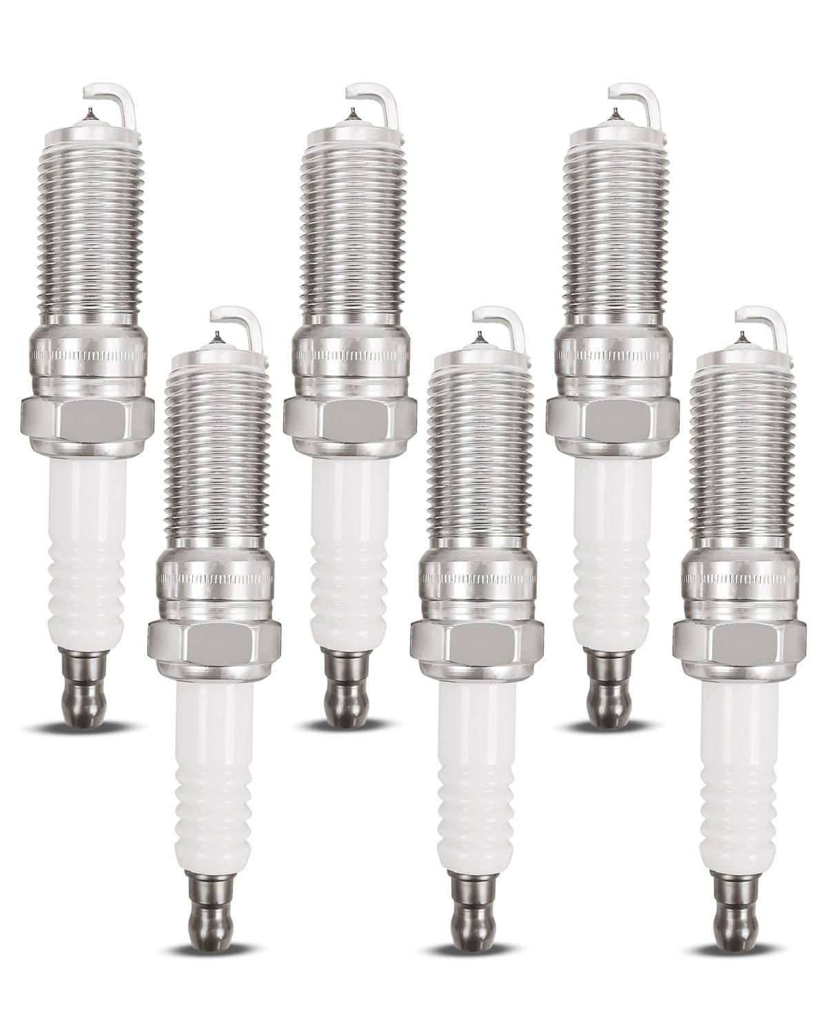 6-Pack Double Iridium Spark Plugs 41-109 For Buick Enclave, LaCrosse, Cadillac ATS/CTS