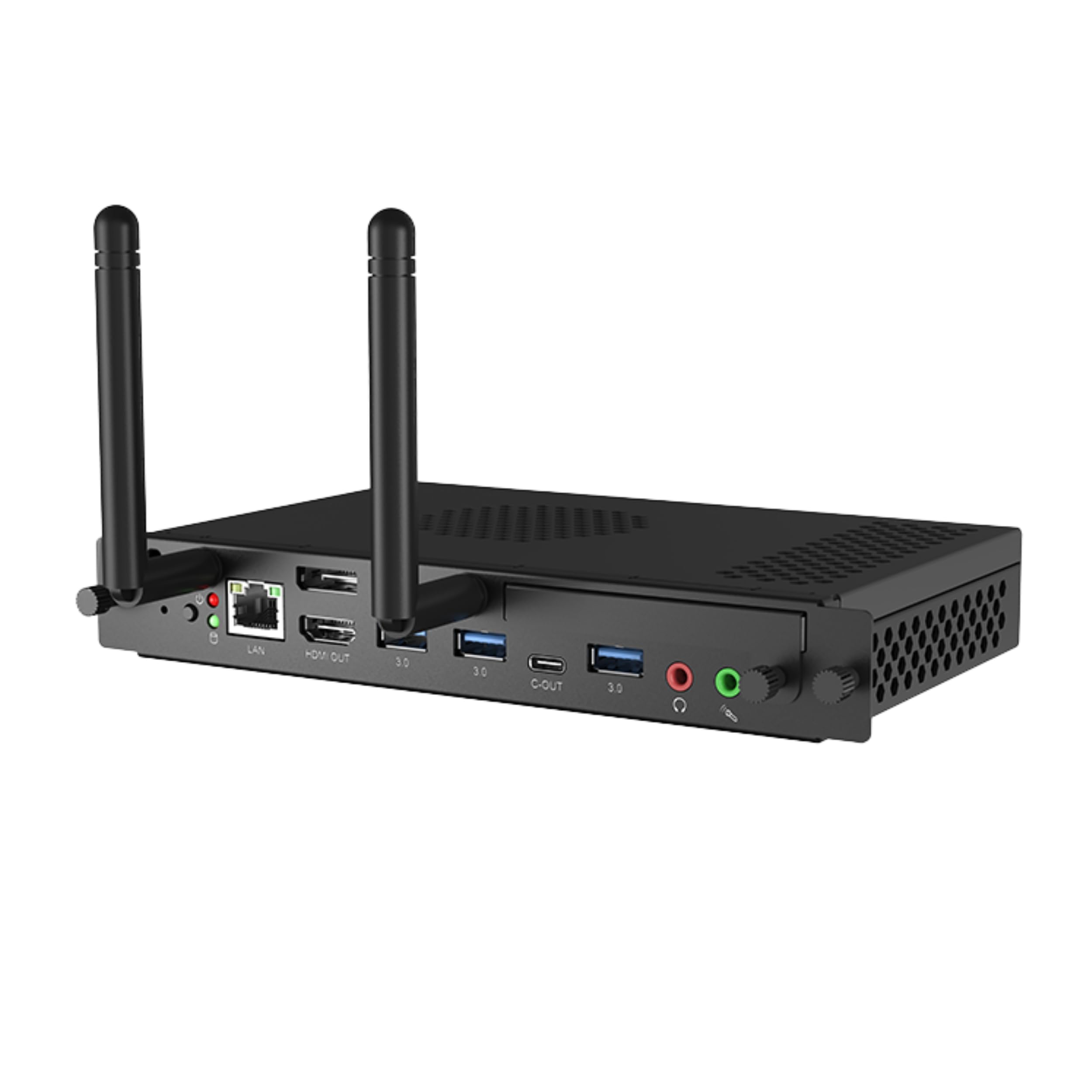 AVOCOR OPS Slot PC for Interactive Displays | Best for Conference Rooms, Classrooms & Digital Whiteboards | Intel Core i7 (12‑Core, Gen 12) | 16GB RAM, 256GB SSD | Windows 11 Pro