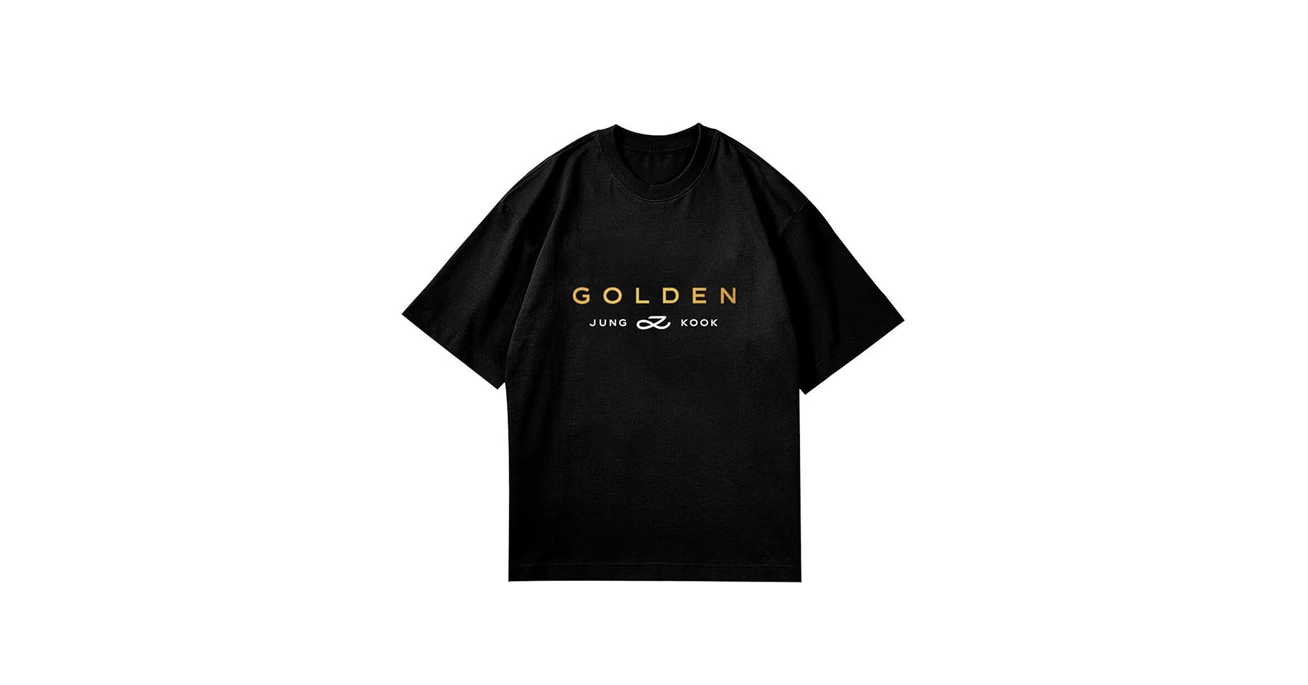 BTS JUNG KOOK GOLDEN Tシャツ Mサイズ BTS Jungkook Kpop Shirt, Golden Album, Jung Kook JK T-shirt