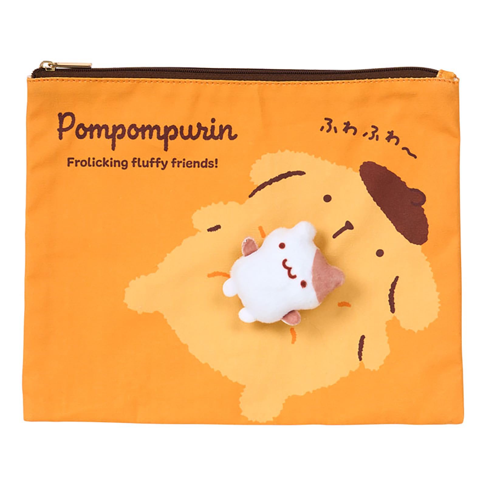 希少レア　レトロ　ポムポムプリン マフィン　フラットポーチ Amazon.co.jp: サンリオ(SANRIO) フラットポーチ2個セット（プリンと