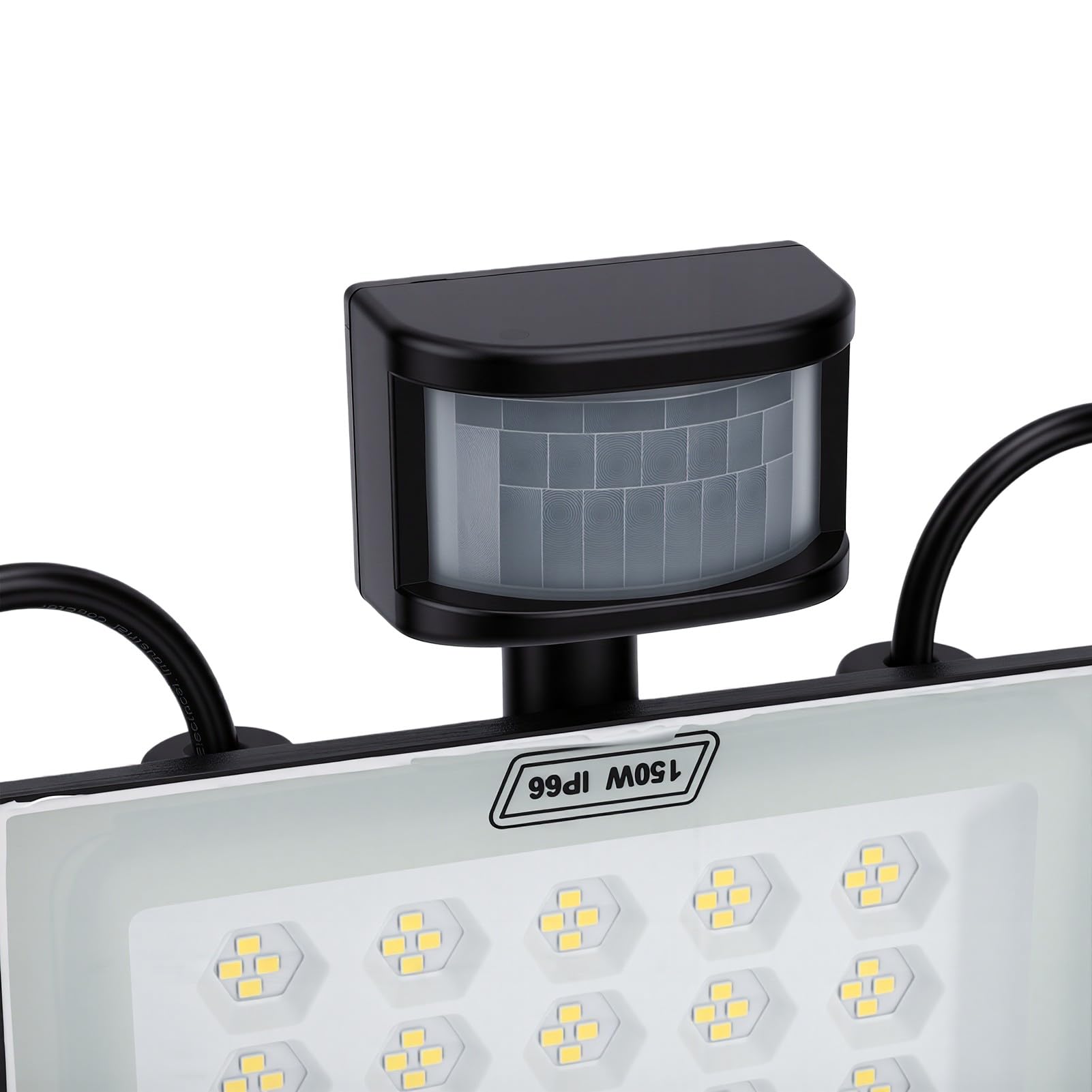 Fafeicy Światło Przeciwpowodziowe LED o Mocy 150 W 13500 Lm 3 Głowice