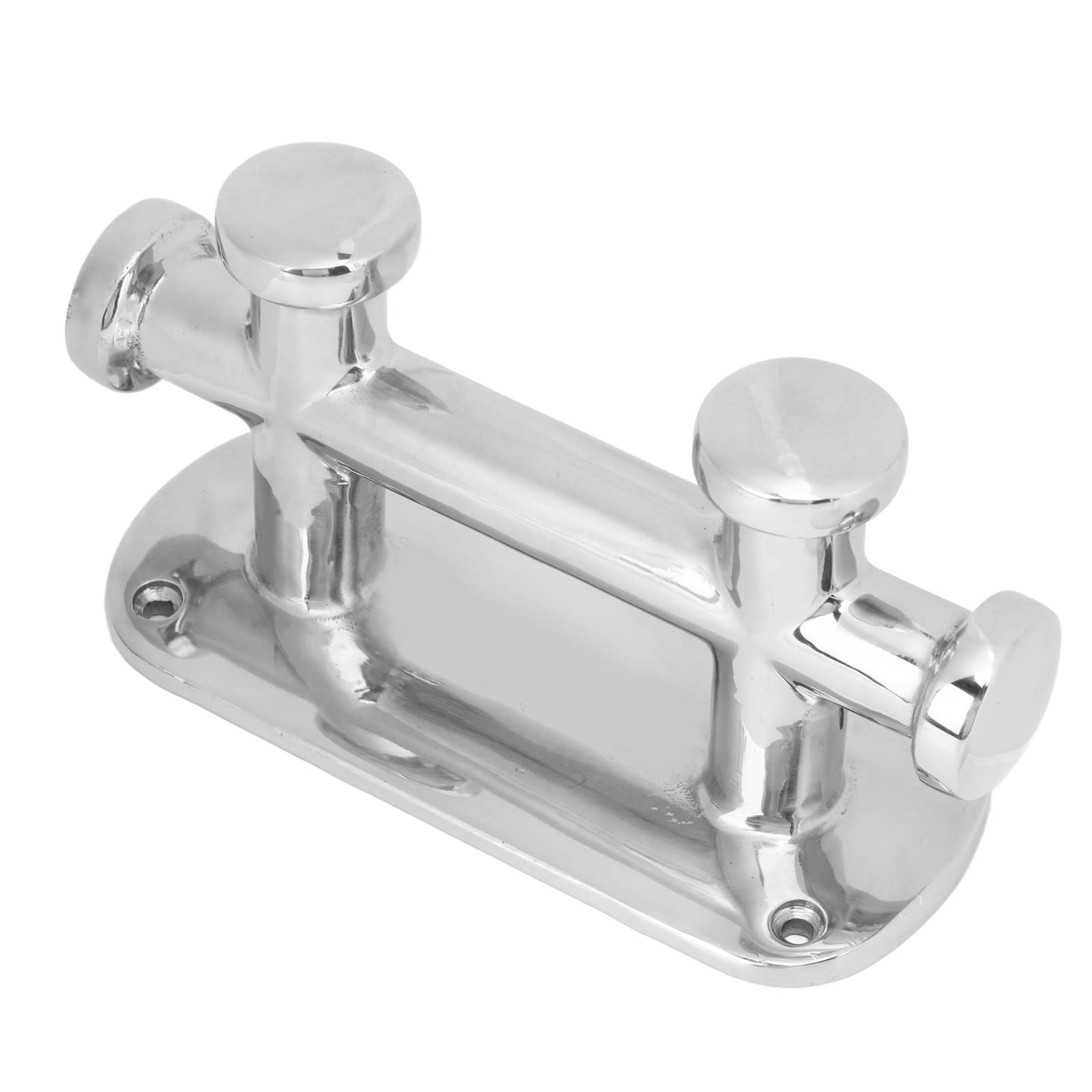 Bitta di ormeggio in acciaio inossidabile 316 con bitta a doppia croce per motoscafo per yacht Corda per barca da pesca Supporto su ponte Hardware marino 150x80x60mm