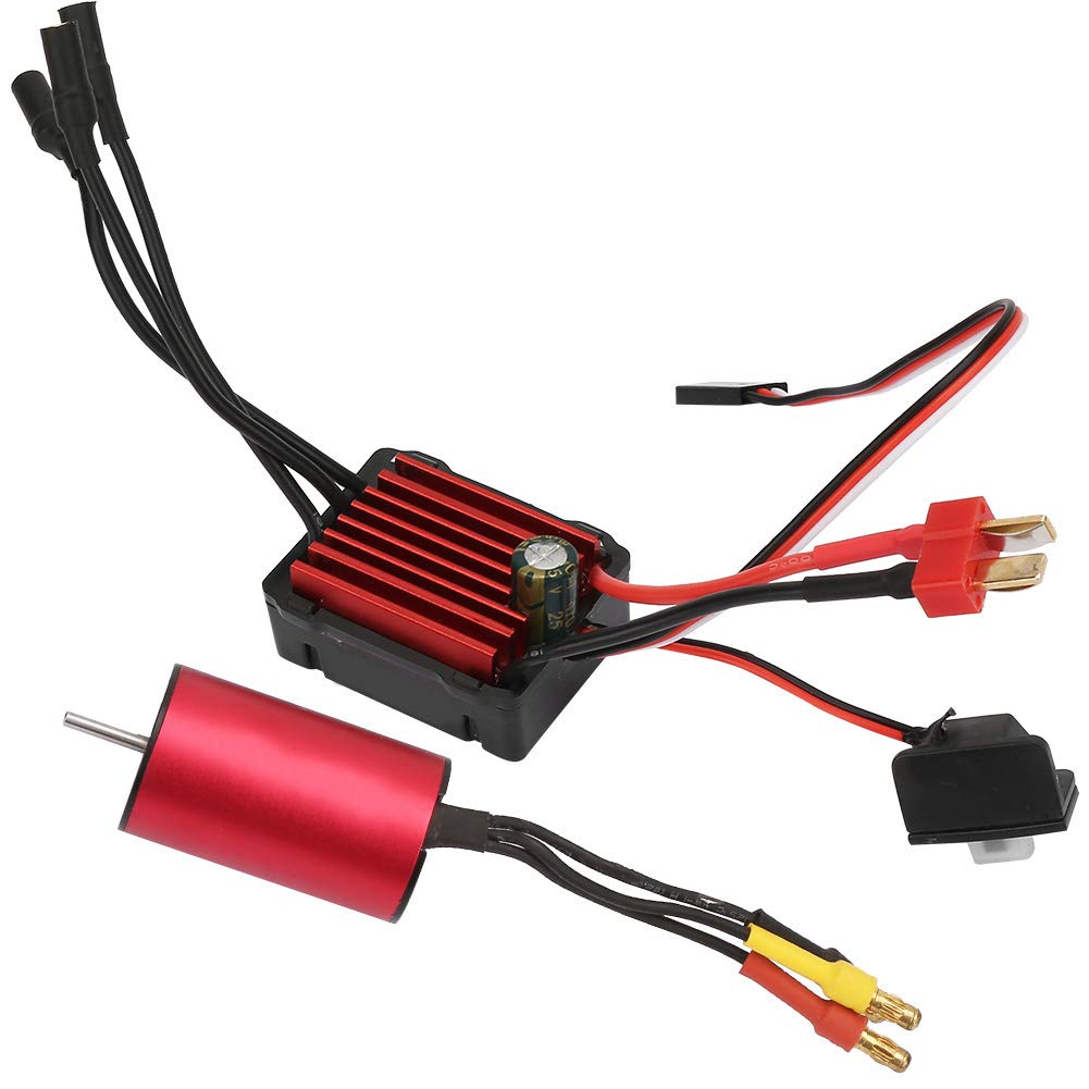 Ensemble combiné ESC de Moteur sans Balais SURPASS 4000KV, pour Modèle de Voiture RC, Moteur 2440 étanche de Précision avec Conception à Couple élevé