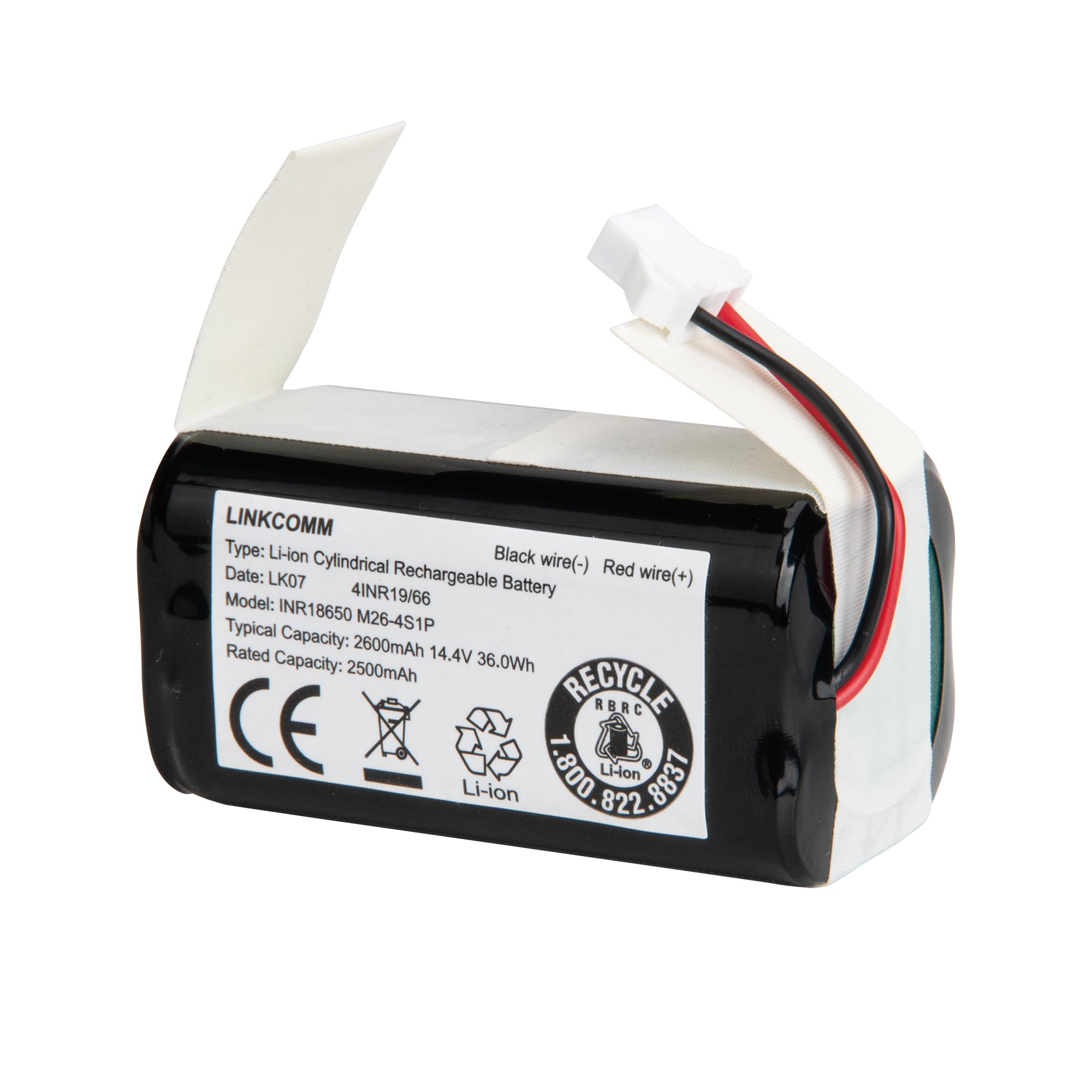 Battery Replacement for Eufy RoboVac Robot Vacuum 11S, 12, 15C Max, 25C, 30C, 35C, G10 Hybrid, G32 Pro, G20, G30, G40, G40+, Model No. PA04