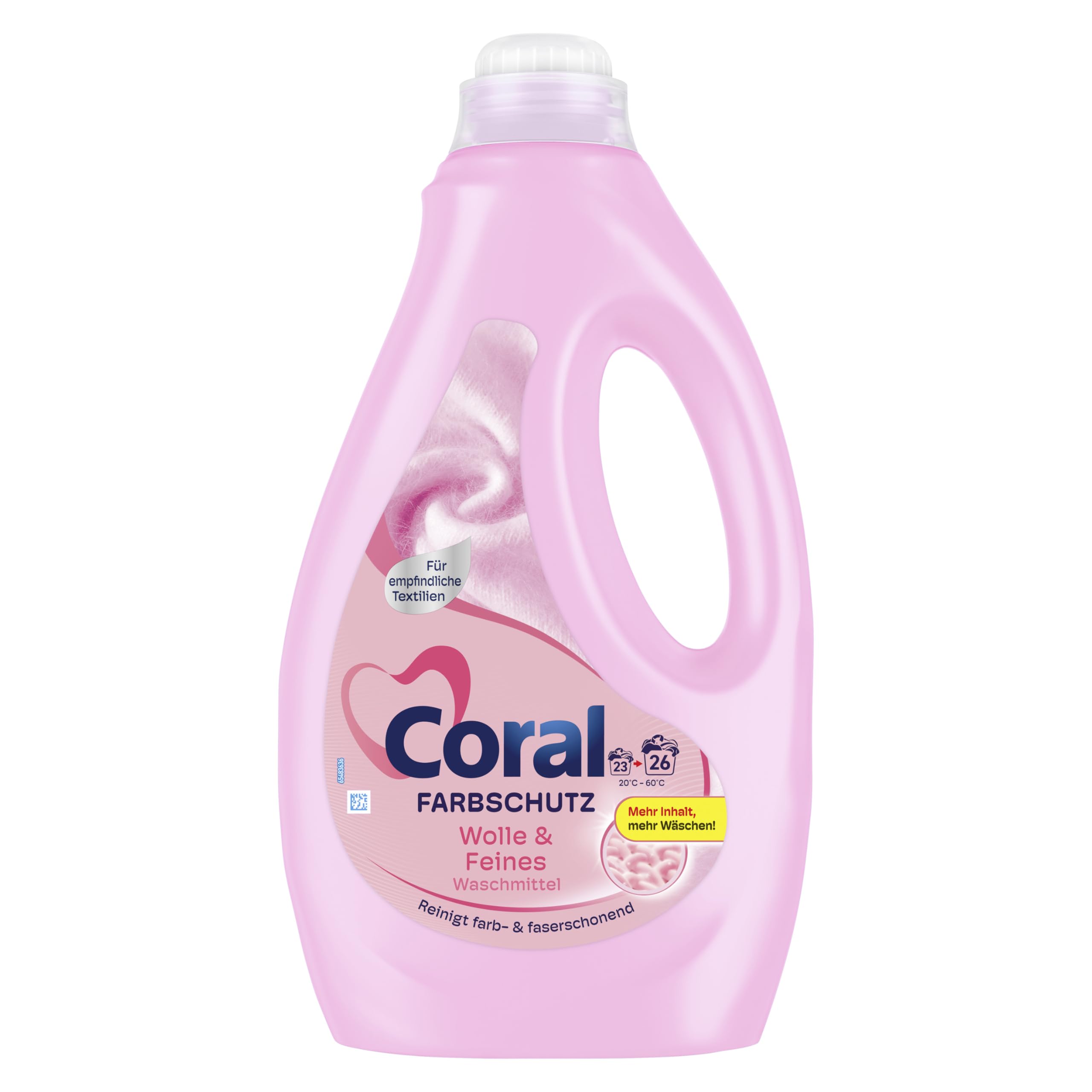 Coral Płynny środek piorący wełna & drobny 26 WL 1,3 l
