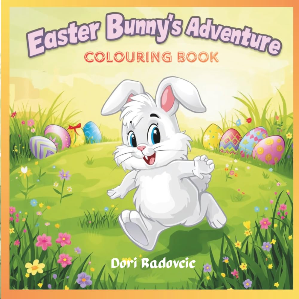 Easter Bunny's Adventure Colouring Book