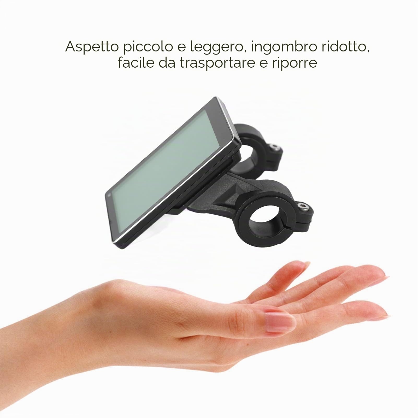 VBESTLIFE Display LCD per Bici Elettrica, DC 24V 36V 48V 60V 64V Schermo LCD Universale M5 per Modifica Bici Elettrica
