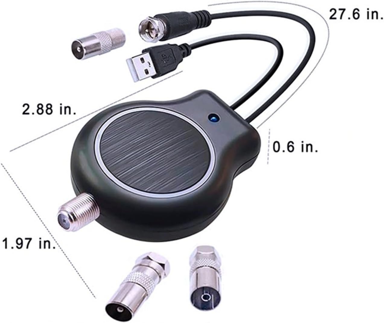 クイックインストール信号増幅器屋外または屋内HDTVデジタル信号増幅器HD FM DVB USB電源32DBI 広範囲カバレッジ