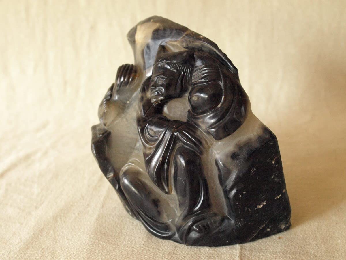 メノウ瑪瑙製品布袋様