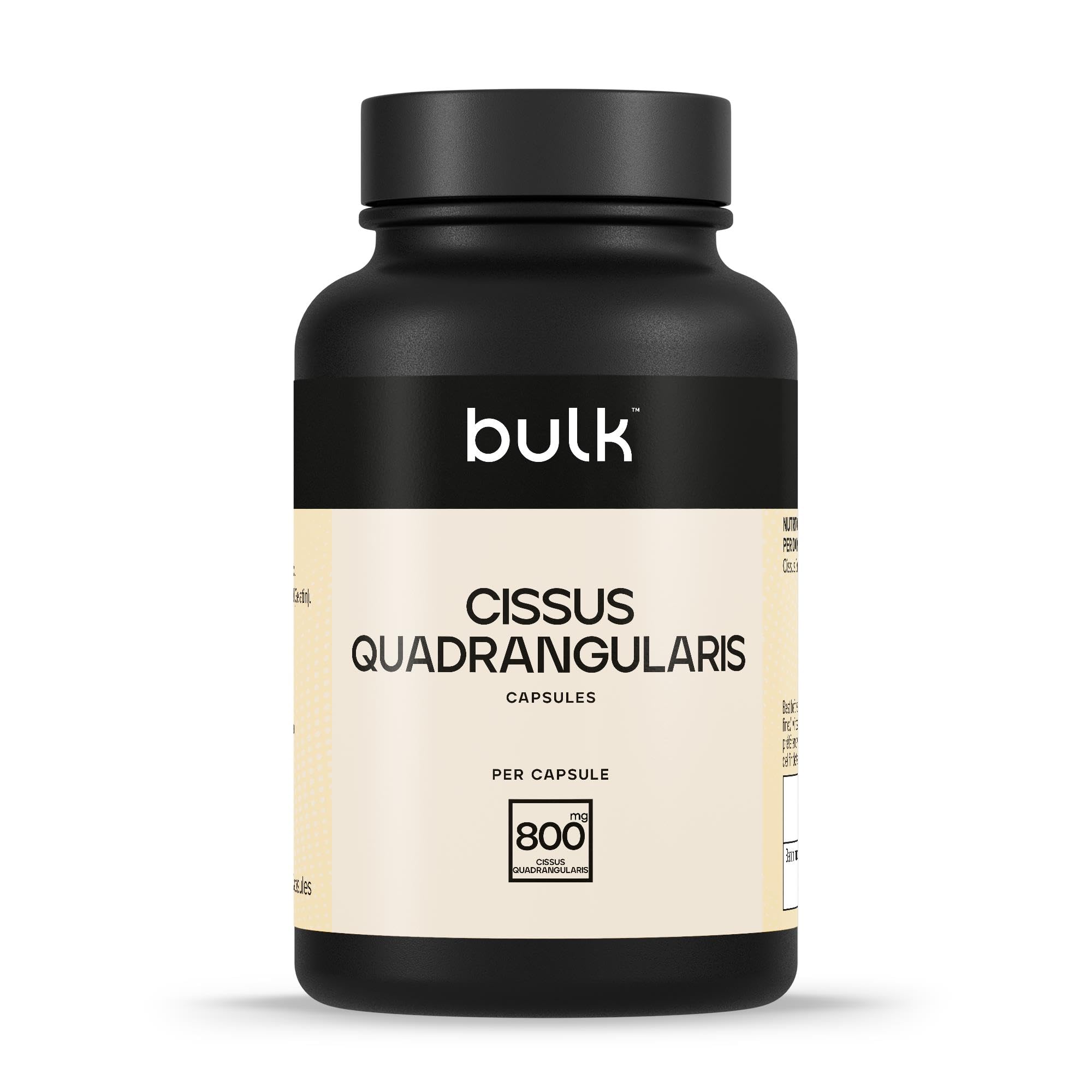 Bulk Cissus Quadrangularis Kapseln, 800 mg, 800 mg, 90 Kapseln
