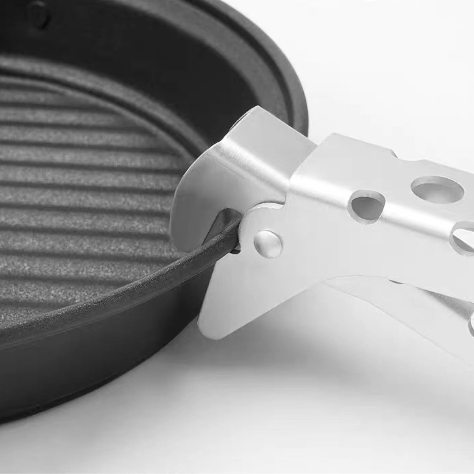 Popote Bivouac Poêle À Frire De Camping Portable avec Revêtement Antiadhésif, Ensemble De Vaisselle De Pique-Nique en Plein Air Cuisine de Camping