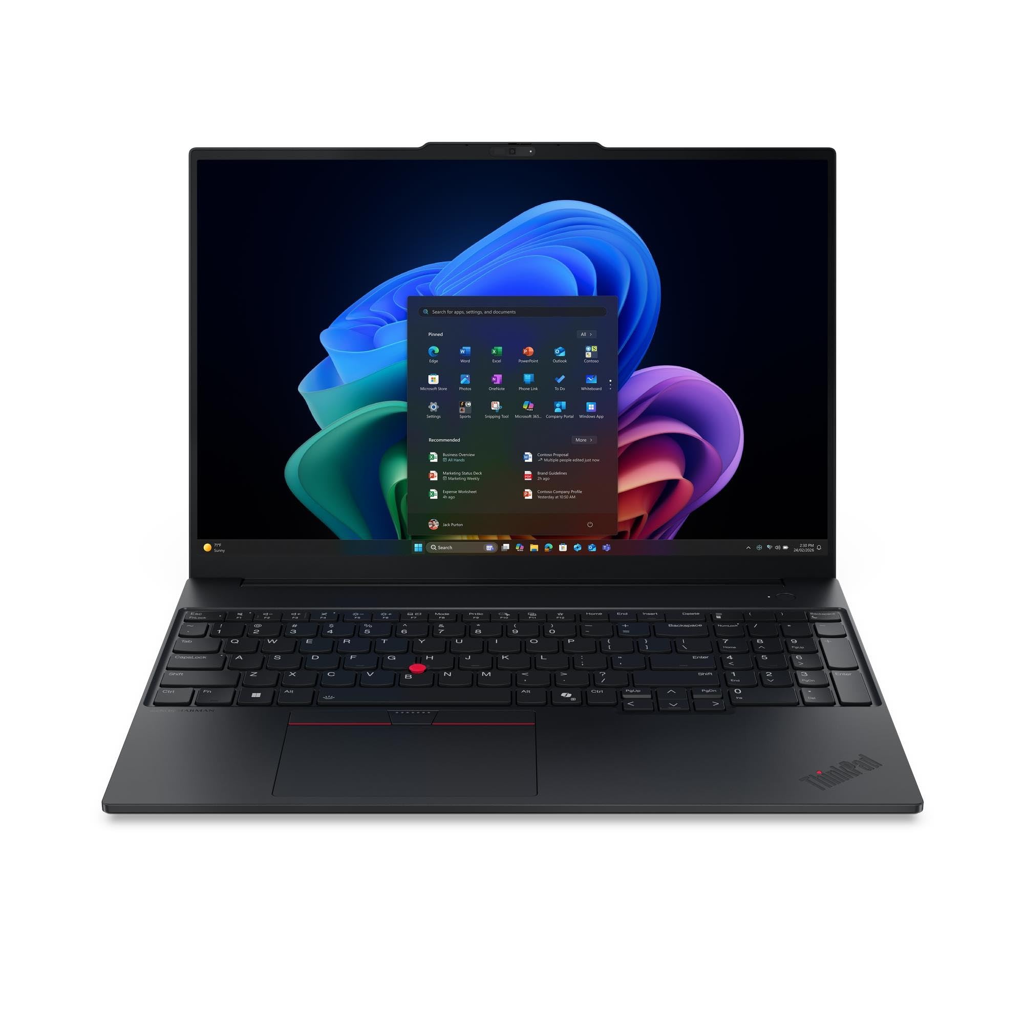 Lenovo TS/ThinkPad E16 G4 / Ultra 7 355 / 32GB / 1TB / 16.0" / WUXGA/Black/Win 11 Pro / 1YR Depot