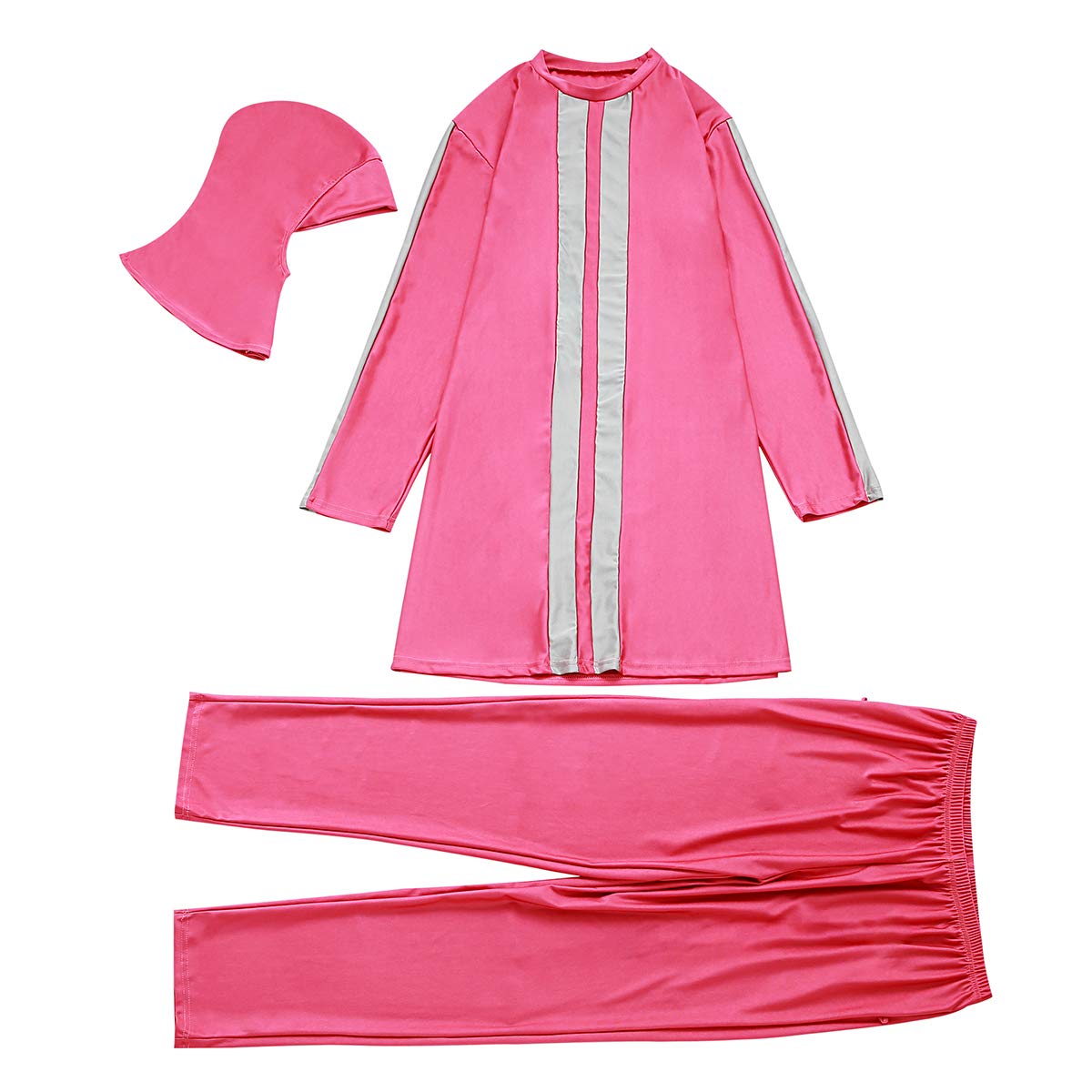 Costume intero da bagno per donne e ragazze, copertura completa Burkini