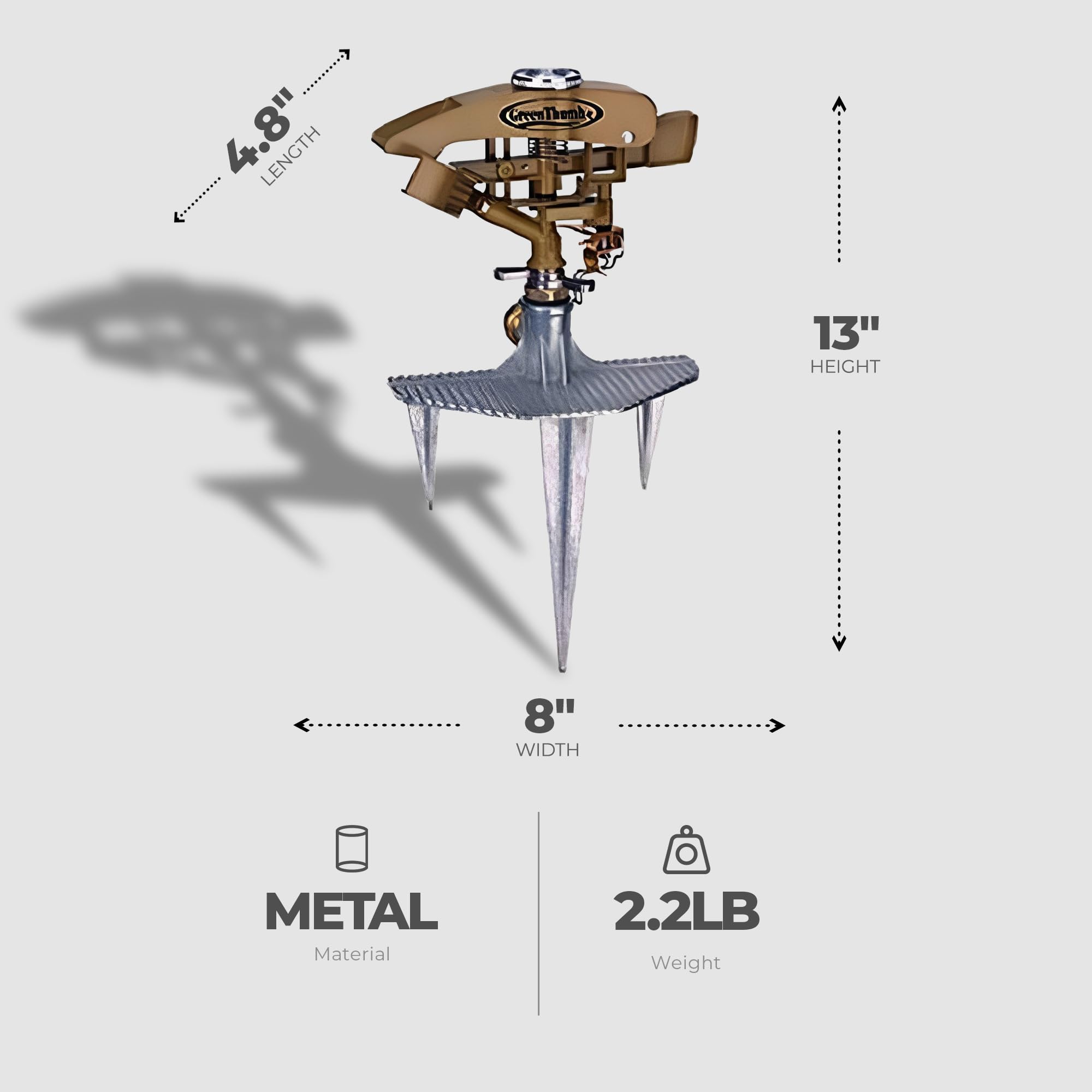 Master Mechanic Pneumatic Padded Mini Palm Nailer Handles Nails from .113 Inches to .192 inches and Up To 4 Inches Length, Includes Oil and Wrenches
