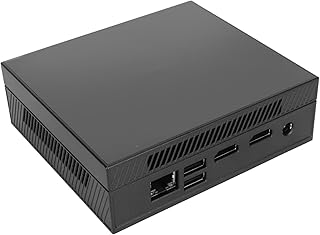 Mini PC para Windows 11 Pro, Mini Computadores Desktop para Intel 11ª Geração N5105, Suporte 4K 60Hz Tela Dupla, 2.4G 5G WIFI, BT5.0, para Negócios, Casa, Escritório (plugue da ue 0G Barebone)